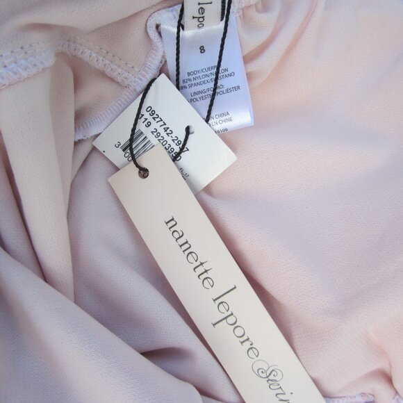 Nanette Lepore NEW Size 8 Top Tankini Two Piece Multicolor Floral Swim Suit - Picture 13 of 15